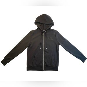 Bebe Long Sleeve Black Zip-Up Hoodie Women’s Size Medium